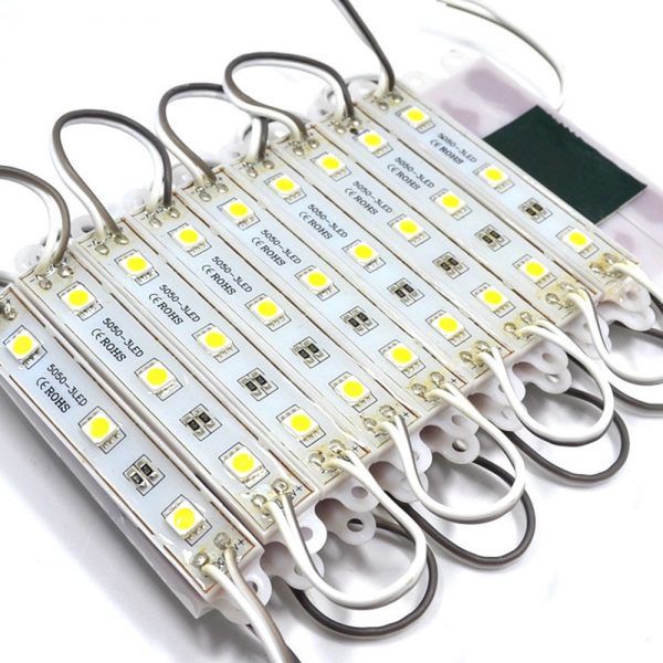 Módulo Led, 3x1SMD5054, 0,72W, IP65, Blanco Cálido