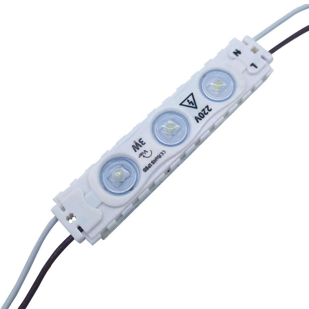 Módulo LED 110V, 3x12835, 3W, Blanco CálidoIP67 (copia)