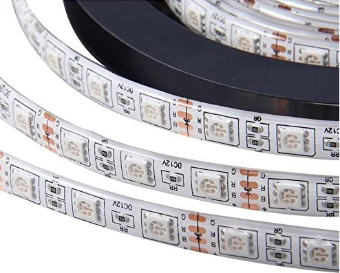 Tira LED SMD5050, DC12V, 5m (60 Led/m) - IP65, UV 395NM