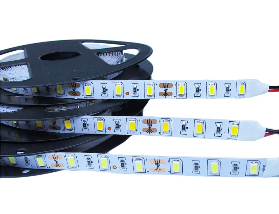 Tira flexible SMD5730, 5M, IP20, Blanco Puro