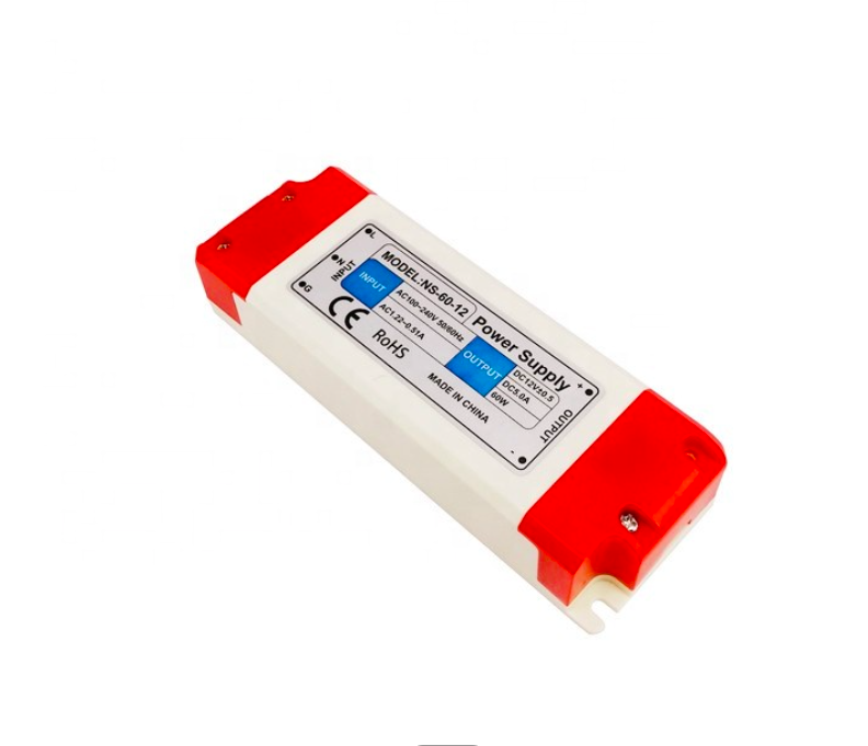 Fuente de alimentación para LED, DC12V/60W/5A