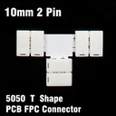 Conector T 5050(10mm) 2pin shape PCB