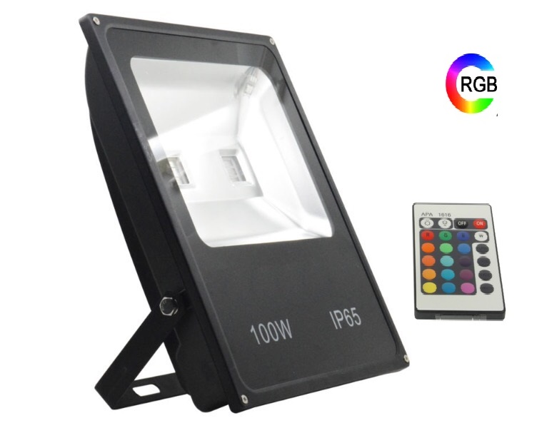Reflector SLIM LED COB -RGB 100W