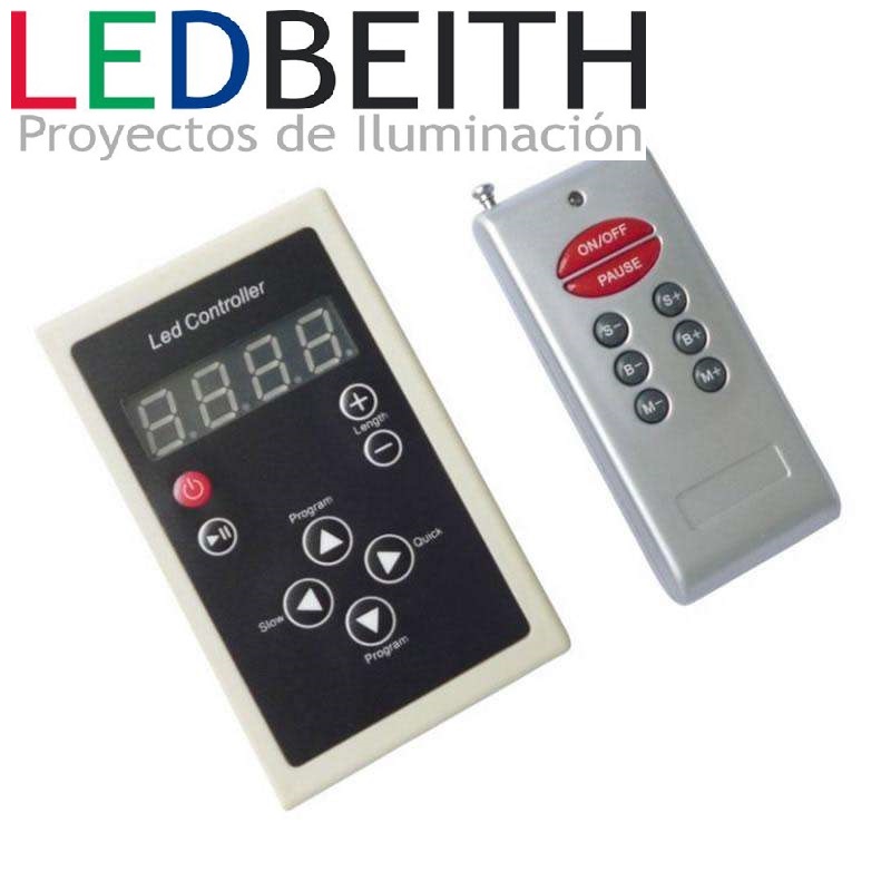 Controlador LBP6803 RF para tira LED MAGIC LED