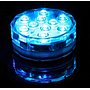 Luces LED RGB sumergibles - Control Remoto a Prueba de Agua Que Cambia de Color Luz a Prueba de Agua con 10LED