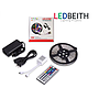 KIT RGB Tira de led de 5m con controlador 44 opciones IR mas fuente de alimentación de 12V 5A.